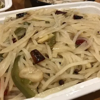 1122. Fried Potato with Vinegar and Sugar