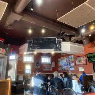 Inside of restaurant