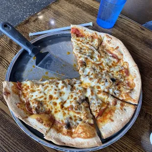 Sausage, Pepperoni and Mushroom Pie