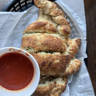 Roasted Artichoke calzone