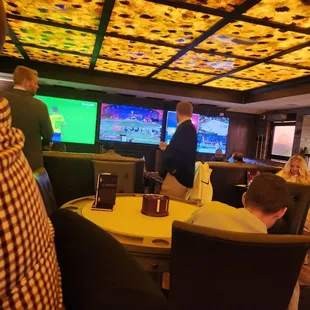 people playing video games