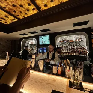 Nancy was an outstanding bartender a GEM to this place