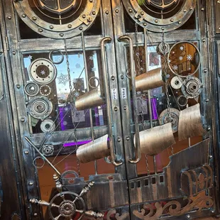 the front door