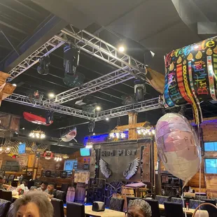 Background of the inside of the Red Pier...