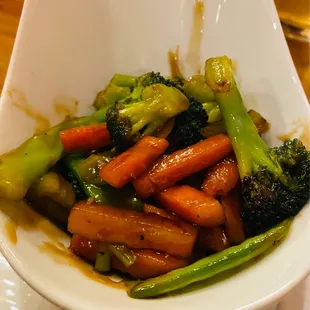 Extra veggies for the Beef and Potatoes