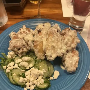 Parmesan garlic wings