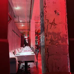 View from our private booth