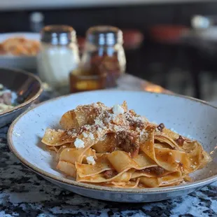 Papparedelle Bolognese (half portion - split)