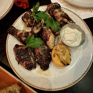 Wood Grilled Wings