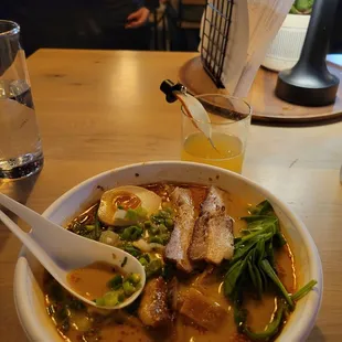 Tan Tan Ramen with pork belly