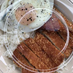 Loco moco before gravy.