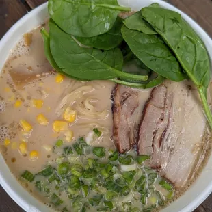 Miso ramen with pork belly