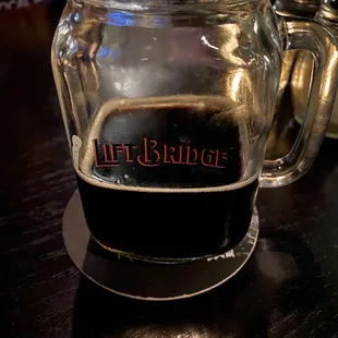 Root beer on draft!! I don't even like root beer and this was so good (not extra sweet like some)