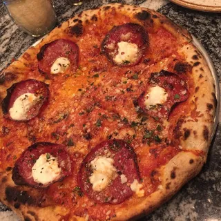Spicy Salami Pizza