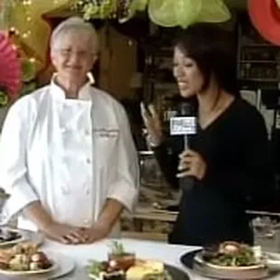 Patsy Boyer during early morning show segment on KOKH-FOX News in Oklahoma City