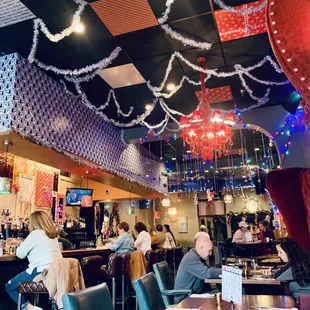 Becomes a holiday pop up bar in December