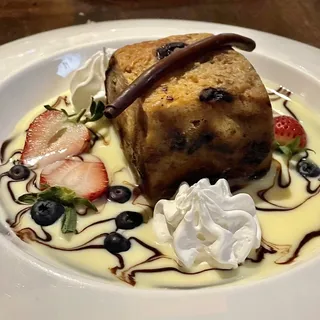 White Chocolate Bread Pudding