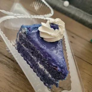 $4.49 Ube Overload cake slice. Always masarap! (4/17/22)