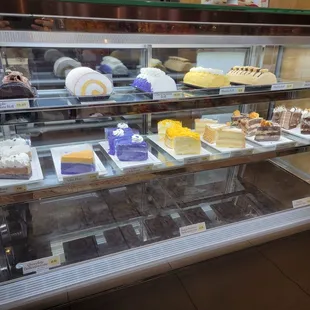 Display case of goodies