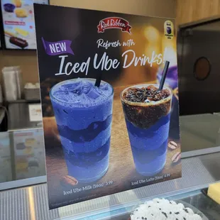 Ube drinks