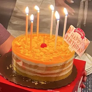 Mango cake