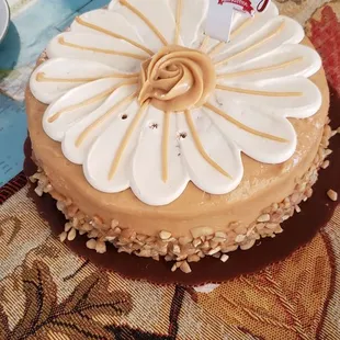 Yema caramel cake