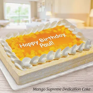 a happy birthday cake