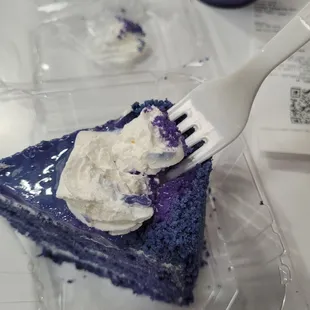 Ube overload cake