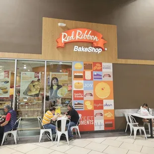 Outside seating