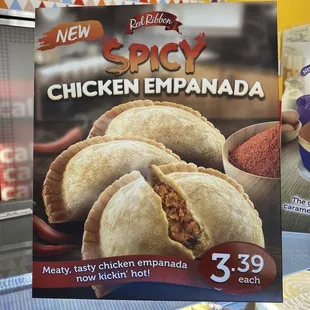 Ohhh Spicy Chicken Empanadas are here!