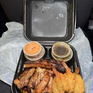mix combo plate (cucumber &amp; diago) $22.94 (instagram: @issa.cheatday)