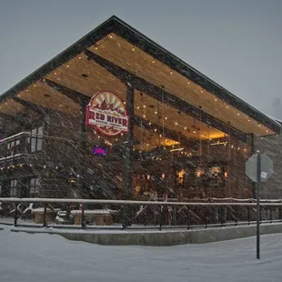 Snowy days here at RRBC