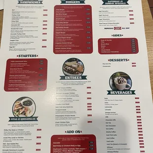 menu, sushi and sashimi