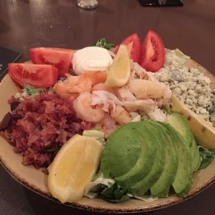 Seafood Cobb Salad