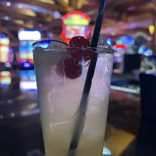 A delicious beverage in the bar!