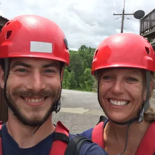 Our selfie of completion.