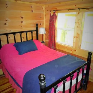 Downstairs Bedroom - For information about this cabin, as well as RRO's other cabin's- please visit redriveroutdoors.com