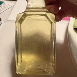 There&apos;s something wrong with this olive oil! What&apos;s floating in it?