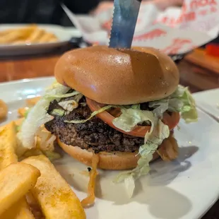 Whiskey river burger
