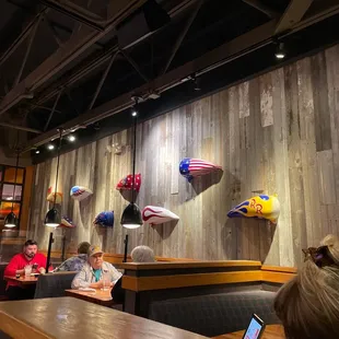 people sitting at tables