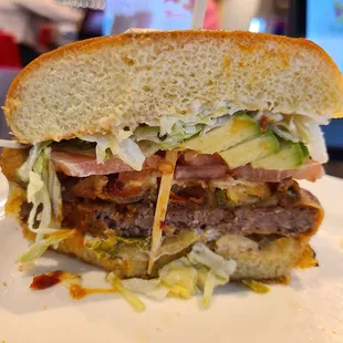 Inside scorpion burg w avo