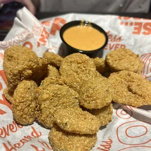 Crispy Fried Pickles