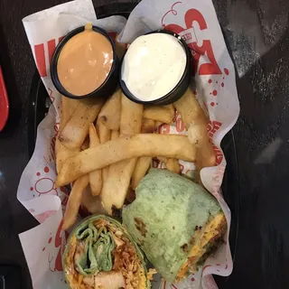 Whiskey River BBQ Chicken Wrap