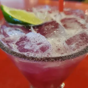 Dragon fruit margarita