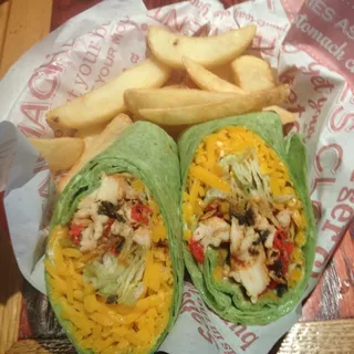 Whiskey River BBQ Chicken Wrap
