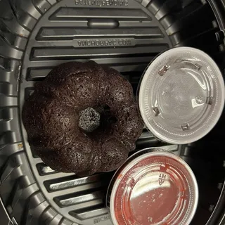 Gooey Chocolate Brownie Cake