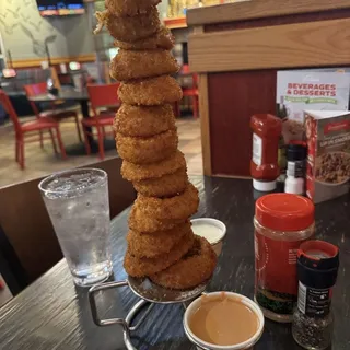 Towering Onion Rings
