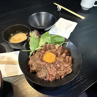 US Kobe Harami Steak Don(Outside Skirt Steak)