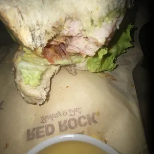 Turkey Pesto Sandwich Lunch