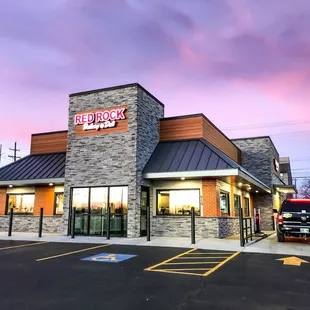 exterior of restaurant